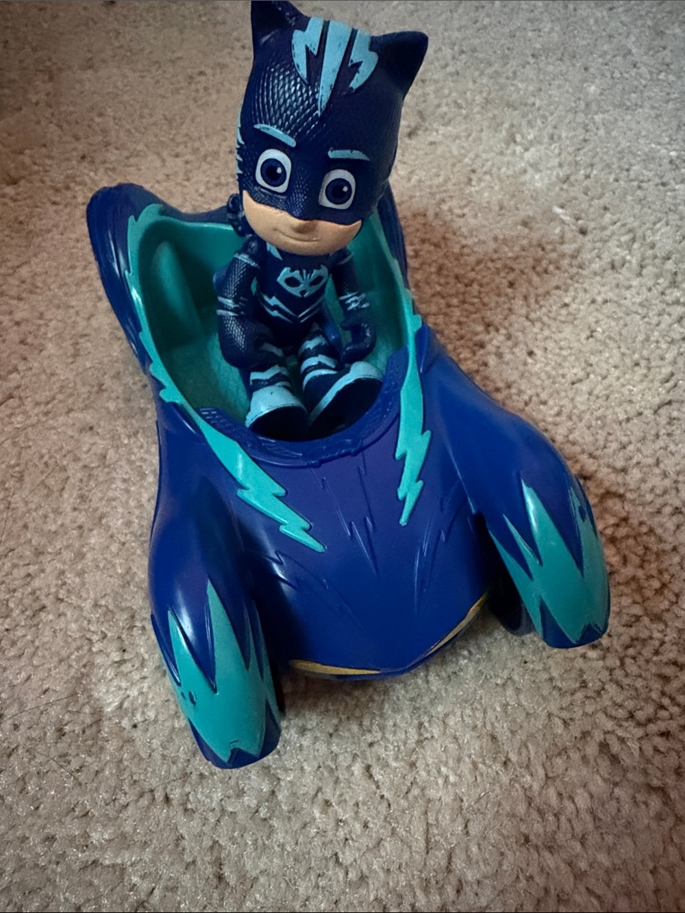 PJ Masks Catboy Figure & Blue Lightning Vehicle